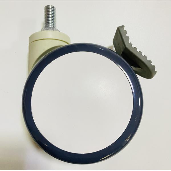 White3 Inch TPR Material Trolley Casters Hospital Medical Use