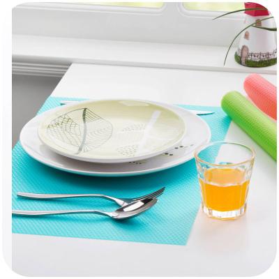 Liner de gaveta de frigorífico de plástico quente Liner de prateleira para acessórios de decoração de mesa