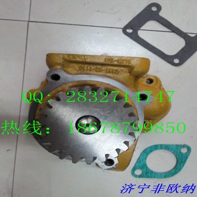 Komatsu loader water pump  WA470-5,WA480-5,S6D125 water pump 6154-61-1100