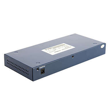 8 Ports PoE Fiber Switch,10/100Mbps,IEEE802.3af,100m(Plug and Play, Metal Case)