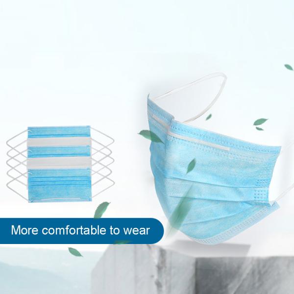 Medical Maskmeet all certification requirements,having three layer,bacterial filtration,can be destroyed in willMF-ONEA