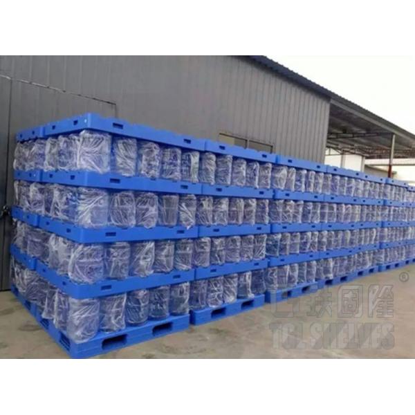 Heavy Duty Plastic Euro Pallets 17.5kgs Weight 6T Static load