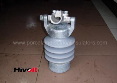 Vertical Type Line Post Insulator With Top Clamp Self Cleaning
