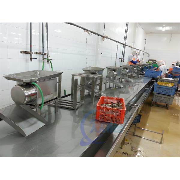 510x400x300mm Shrimp Cutting Machine Anti Corrosion Automatic