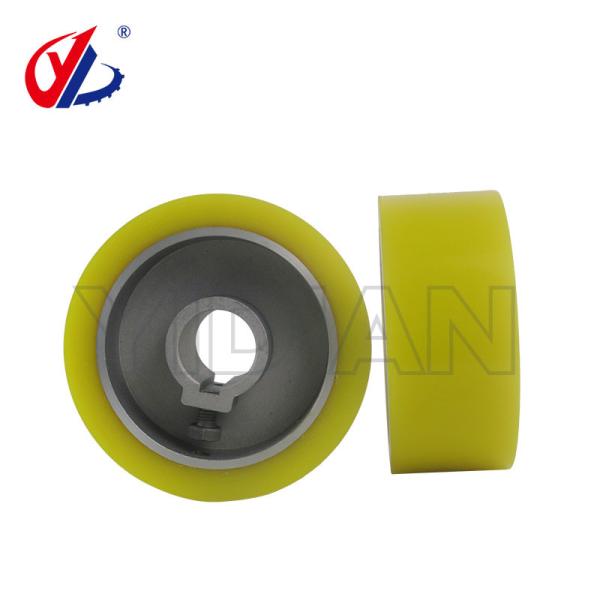 Four Sided Planer Polyurethane Feeding Roller 120X30X50 PU Press Wheel