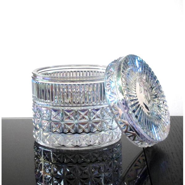 Выбитые диаманты делают по образцу стеклянные опарникы хранения со для свечой