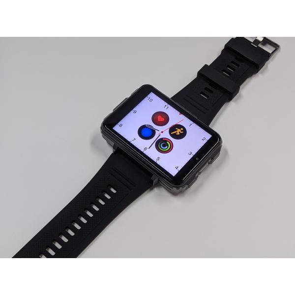 2.4 inch Large Amoled Smartwatch With Dual Camera GPS WIFI Sim Card Slot Play Game
