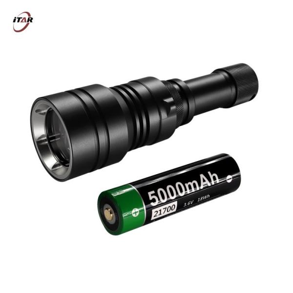 Rechargeable Scuba Dive Lights White Laser 12W 3.5KM Shooting Distance