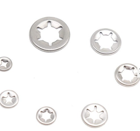 Plain Finish M12 Starlock Washer Internal Tooth Lock for Stainless Steel 304 Bearing Clamp and Carbon Steel Standard JIS M12