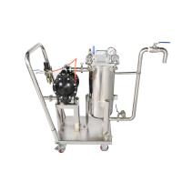 Casas de filtro de agua de acero inoxidable industrial para filtro de bolsas con bolsas Pp