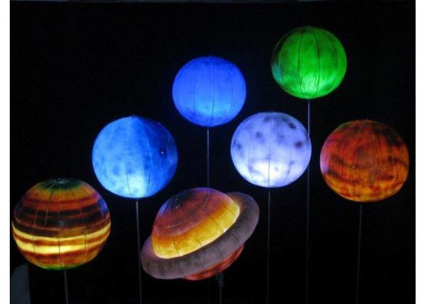 série de acampamento da pérola da decoração do ar livre do partido da luz do diodo emissor de luz de 400w Rgb IInflatable