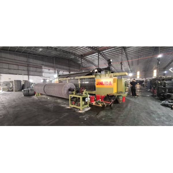 JINLIDA Automatic Double Twist Gabion Mesh Machine – High Output Hexagonal Wire Netting Machine