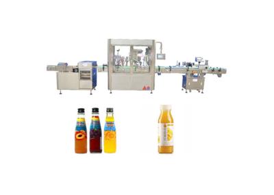 Piston Pump Automatic Liquid Filling Machine 50ml - 1000ml Filling Volume