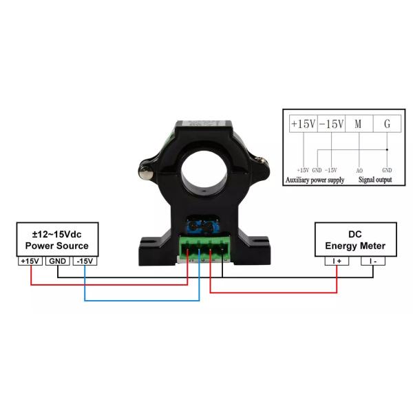 Acrel AHKC-EKA Hall Current Transformer Sensor Hall Effetto Dc 4/5v Выход открытой петли Dc Hall Effect Sensor 500A