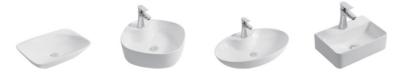 Indoor Undercounter Washtub Ceramic Laundry Basin Rectangular