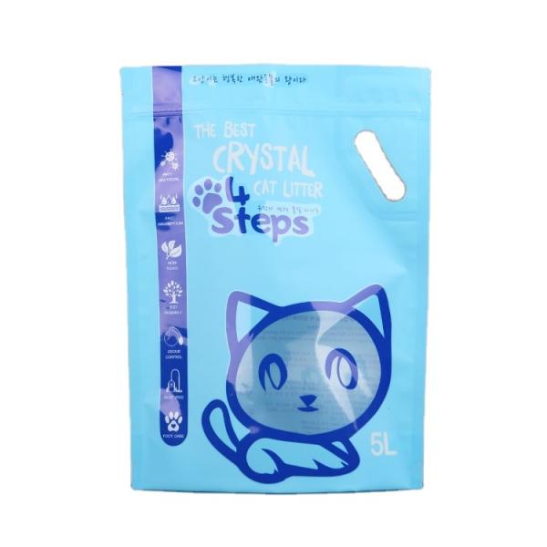 SGS 3 Side Seal Cat Food Packaging Bag Dog Treat Packaging Bags Tear Resistant