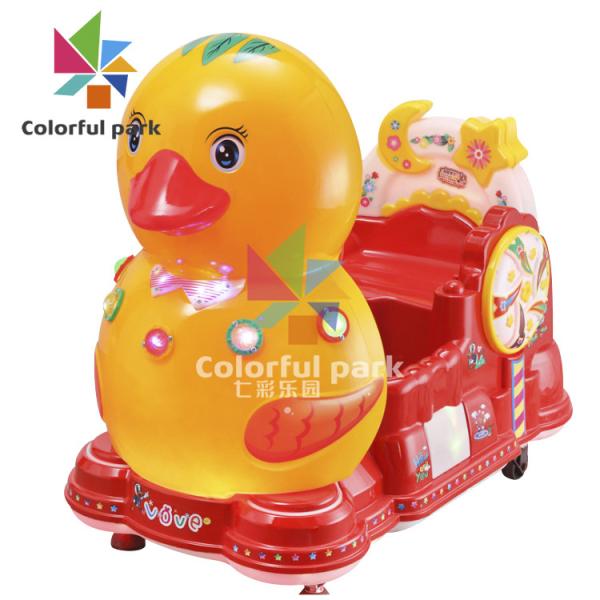 Rabbit Kiddie Carnival Rides Arcade Machine AC110V Swing Back And Forth