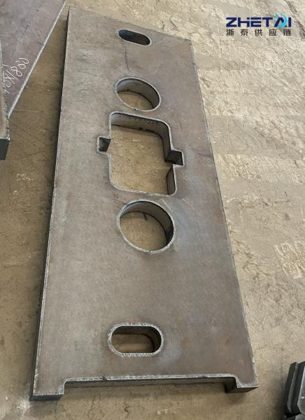 Carbon Steel Custom Metal Plate Cutting Parts Radiating Many Industrial Fields