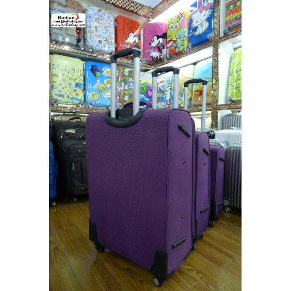 cheap soft sided 20''+24'' +28'' three piece trolley luggage set,suitcases from Baigou