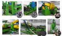 Poudre en caoutchouc complètement automatique faisant la machine/pneu de rebut réutilisant la chaîne de production