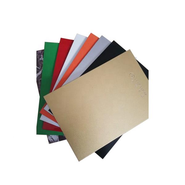 Plaques de panneau d'aluminium composite en plastique ACP certifiées ISO9001
