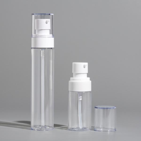 Travel Reusable Plastic Airless Pump Bottles And Packaging Airless Bottles For Skin Care 150ml