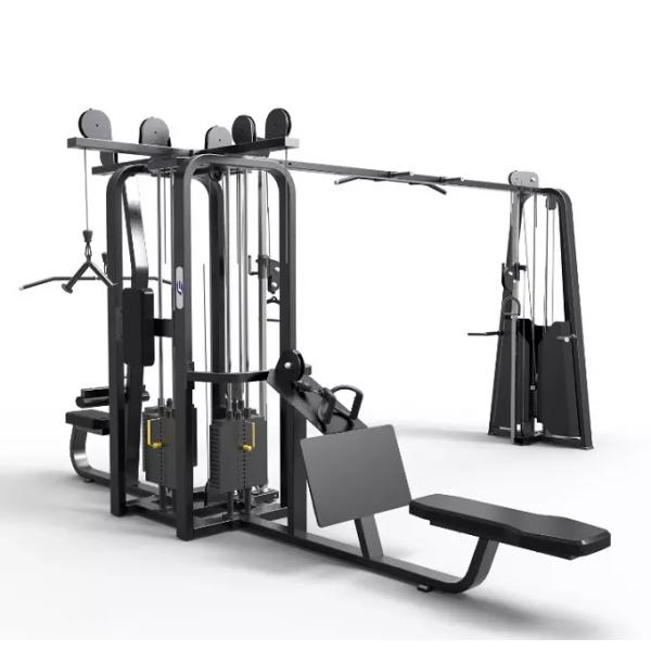 Steel Gym Loader 7-Station Multistation Machine for Body Building Exercise Equipment