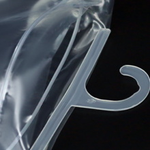 Pack Hanging Storage Bags, Large Hook 10 X 12.5-Inch Clear Plastic Bags For Classroom, Library, And Pharmacy Use