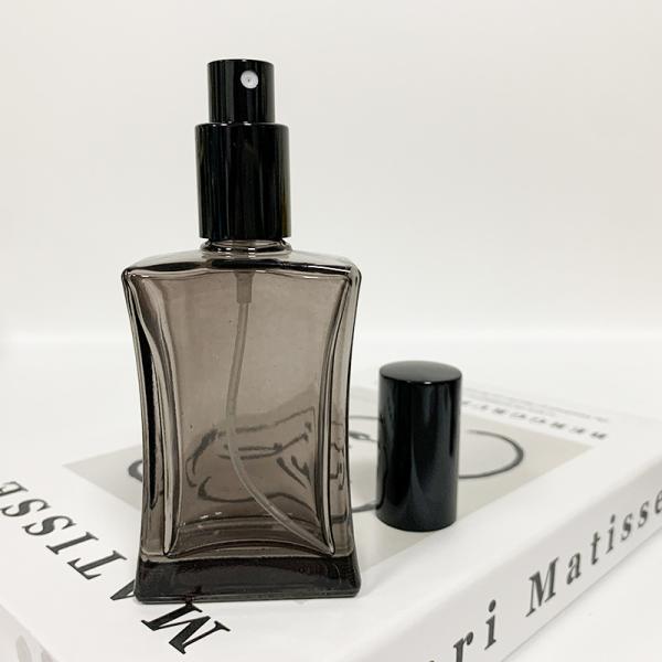 Clear Aluminum Glass Perfume Spray Bottle 30ml 50ml 100ml 120ml