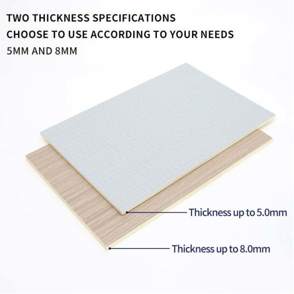 Интерьер Бамбук Уголь Волокно Дерево Фанера Металлическая текстура Твердое зеркало ПВХ Стенные панели