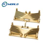 O CNC pequeno do bronze da elevada precisão girou as peças 5 peças fazendo à máquina do Cnc da linha central