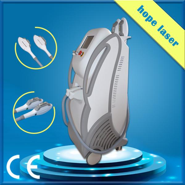 2 Handles Vertical SSR SHR Elight Acne Removal Machine Facial Beauty Equipment