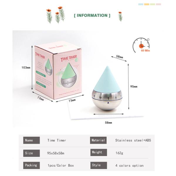 Kingda Gyro Shaped Time Manager Timer 1Hr for School Office