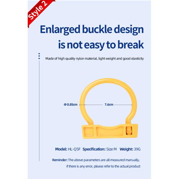 Round Nylon Bull Nose Ring 39g Perfect Solution for Industrial