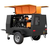 Diesel Mobile Air Compressor  Water Cooling For Industrial