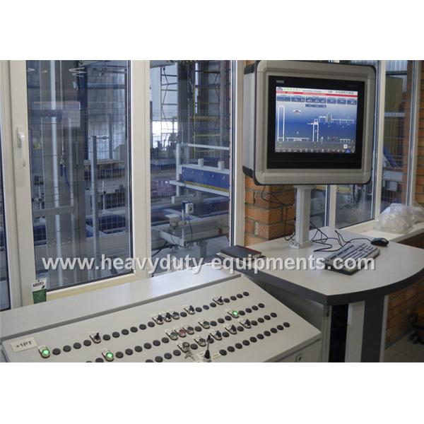 40.58 KW Block Making Machine PLC control , Automatic Block Moulding Machine