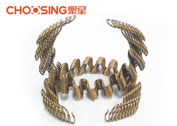 3.8mm Black Zig Zag Sofa Springs Replacement Settee Springs Sofa DIY , Serpentine Upholstery Springs