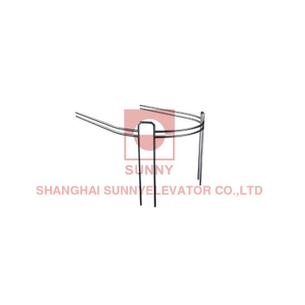 Поручни лифта замечания нержавеющей стали для панорамного лифта пассажира