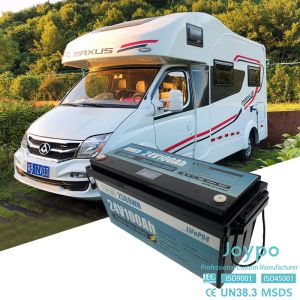 Перезаряжаемая литийная батарея LiFePO4 RV 24V 50Ah 100Ah 200Ah Литий-ионная батарея для кемпера