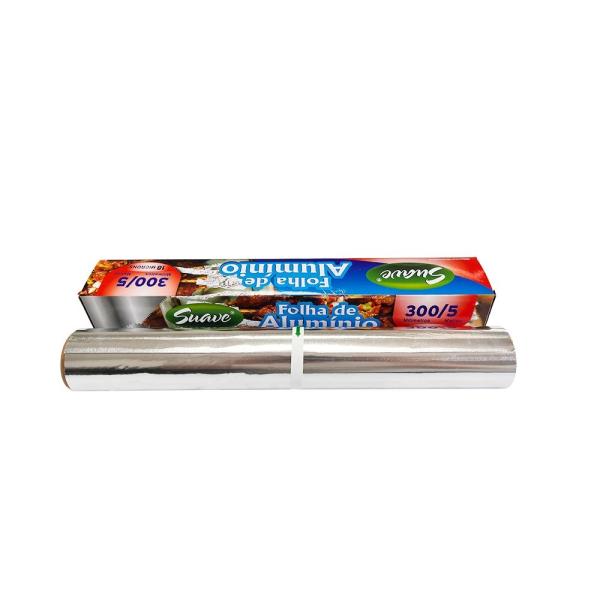 Food Take Away Silver Foil Wrapper Customize Aluminium Foil Sheets for Baking Paper