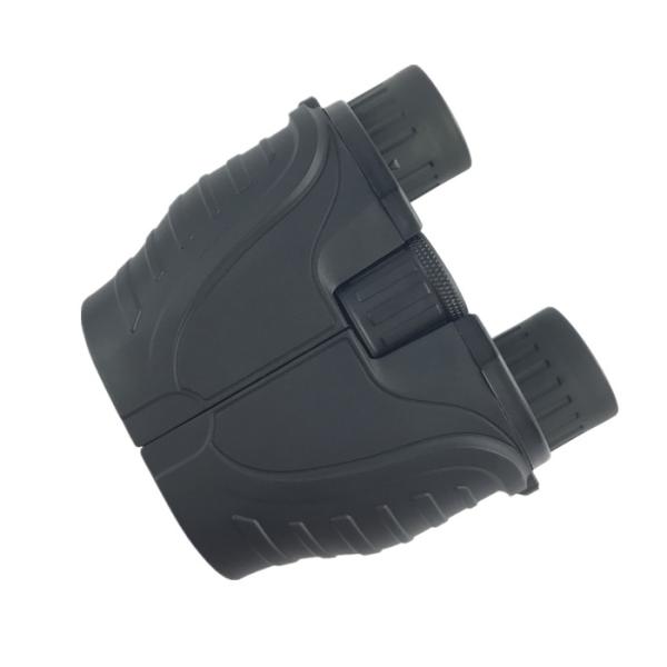 8x Magnification Black Compact Folding Binoculars 8x25 For Tourism Black Color