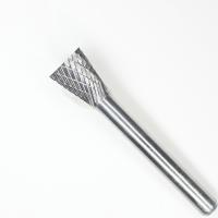 SN-4 Burr de carburo de tungsteno con forma de cono invertida con una broca de broca de molino de 1/4 '