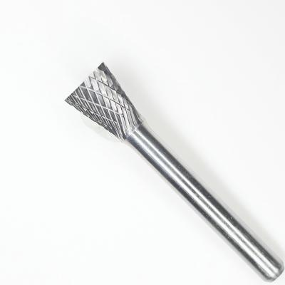 SN-4 Bourrage en carbure de tungstène en forme de cône inversé avec une tige de 1/4 pour une perceuse de broyeur