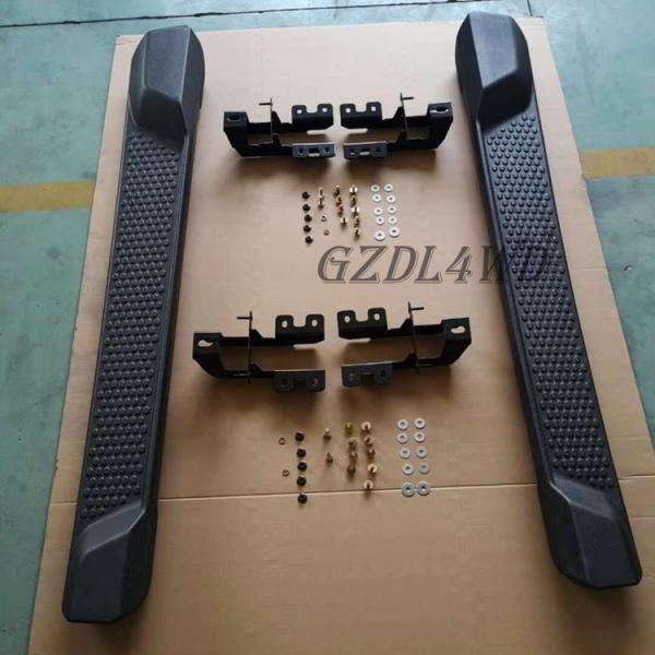 PP + jogos de alumínio do corpo 4x4 2/4 auto de etapa lateral plástica das portas para o Wrangler JL 2018+ do jipe