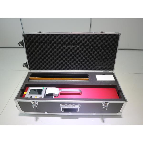 13Ah портативное Retroreflectometer с коробкой и тормозными колесами багажа
