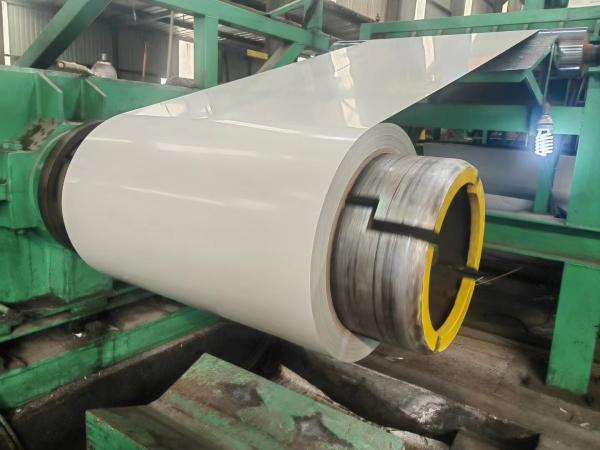 RAL 9016 PPGI Branco Aço Galvanizado Pre-Pintado para padrão ASTM e espessura de 0,4 mm