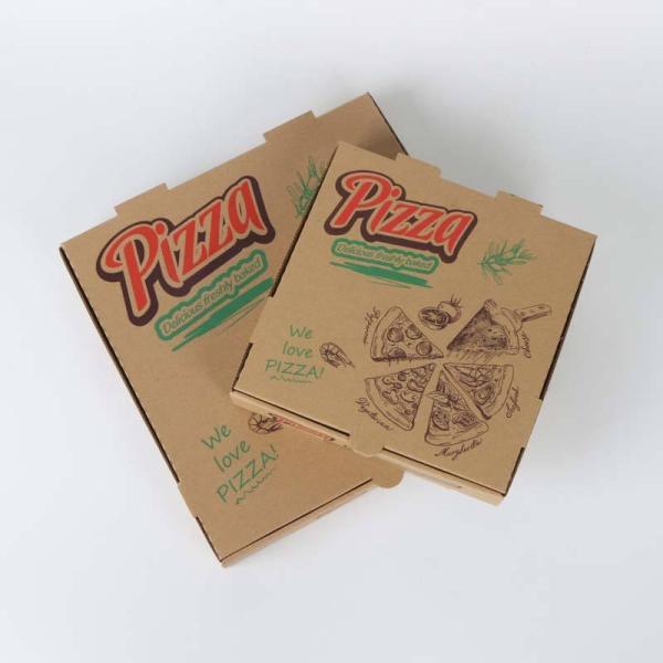 Factory Supply Fast Food Packaging Ball Food Grade Pizza Box Packaging Box
