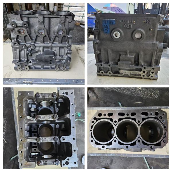 Construction Machinery Engine Parts 3TNV88 Cylinder Block 4TNV88