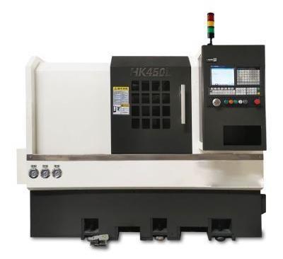HK450L/460L inclinou o torno do CNC da bola da cama faz à máquina o processamento dos auto acessórios