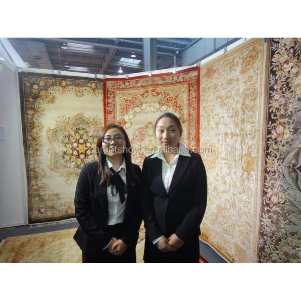 Custom 100% Wool Nylon Printed Carpet for Home Hotel Prayers Cut Pile Tufted Rolls Bedroom